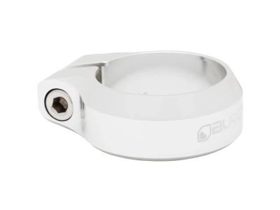 Burgtec sedlová objímka, 34,9 mm, Rhodium Silver