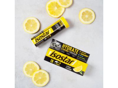 Isostar Powertabs izotóniás ital, 10 tabletta, 120 g, citrom