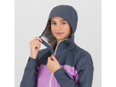 Karpos LAVAREDO RAIN EVO women&#39;s jacket, ombre blue/bloom