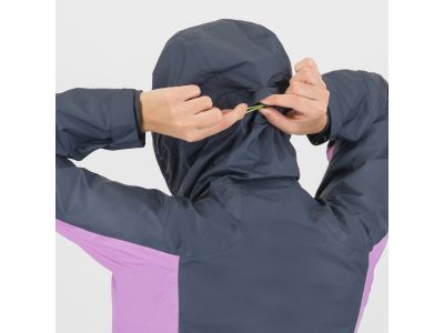 Karpos LAVAREDO RAIN EVO women&#39;s jacket, ombre blue/bloom