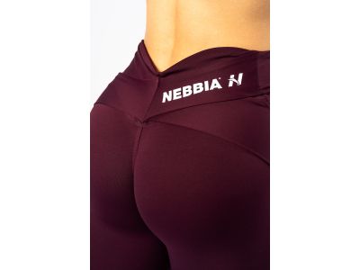 NEBBIA STRONG BEAUTY 425 Damen Leggings, dunkelrot