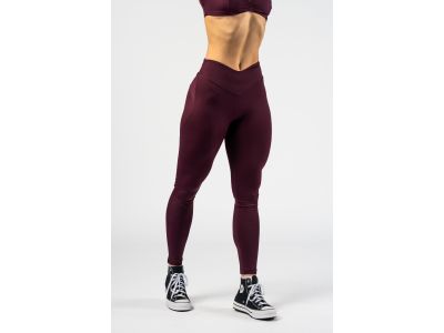 NEBBIA STRONG BEAUTY 425 Damen Leggings, dunkelrot