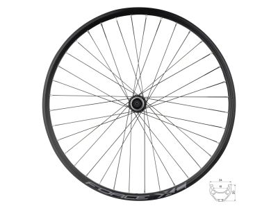 FORCE XC Disc 26&amp;quot; első kerék, QR, CL