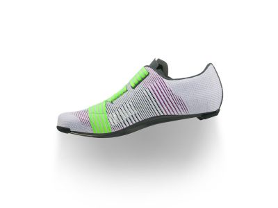 Pantofi sport fizik VENTO POWERSTRAP AEROWEAVE, violet deschis/verde neon