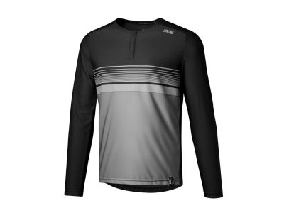 Koszulka rowerowa IXS Flow Lite 1.0, czarna/grafitowa