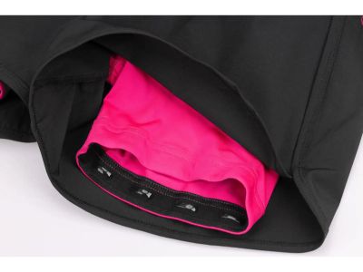 Etape Claudia Damen Shorts, schwarz/pink