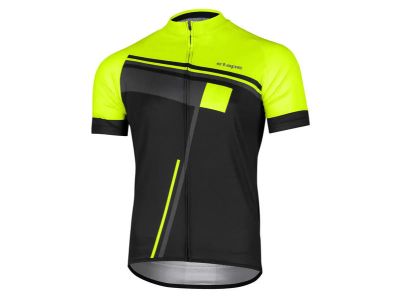 Etape Cube jersey, black/fluo yellow