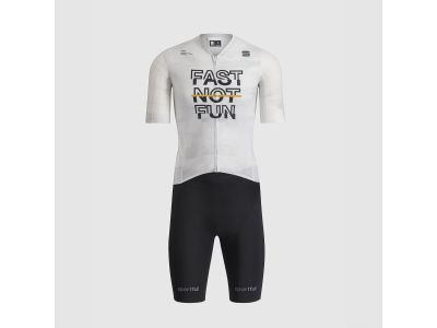 Sportful FAST NOT FUN overál, fehér/fekete