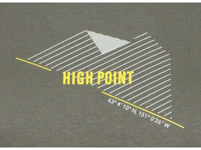 Koszulka damska High Point Atlas, kolor laurowy khaki