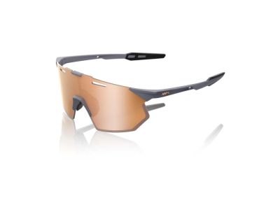 100 % Hypercraft SQ Brille, Soft Tact Grey/HiPER Copper Mirror