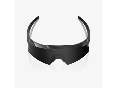 100% Aerocraft brýle, matte black/black mirror