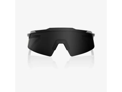 100% Aerocraft brýle, matte black/black mirror