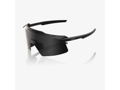 100% Aerocraft brýle, matte black/black mirror