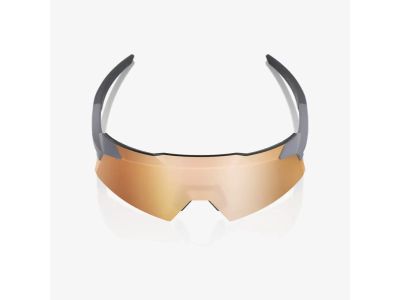 100% Aerocraft brýle, soft tact grey/HiPER copper mirror