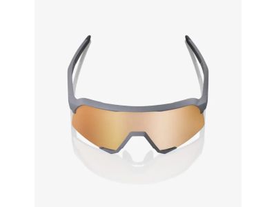 Ochelari 100% S3, gri soft tact/oglindă HiPER copper