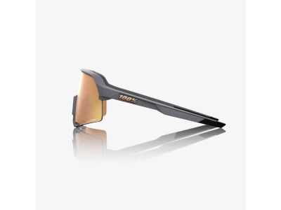 Ochelari 100% S3, gri soft tact/oglindă HiPER copper