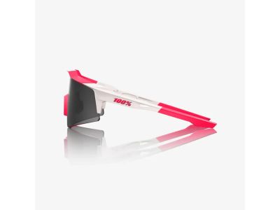 Ochelari 100% SPEEDCRAFT SL, roz pal, alb/fumuriu