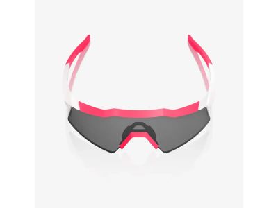 Ochelari 100% SPEEDCRAFT SL, roz pal, alb/fumuriu