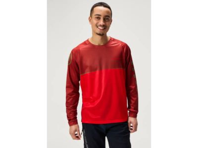 Endura Singletrack Core Printed Tee jersey, flame red