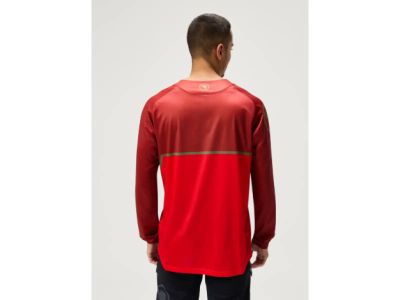 Endura Singletrack Core Printed Tee jersey, flame red