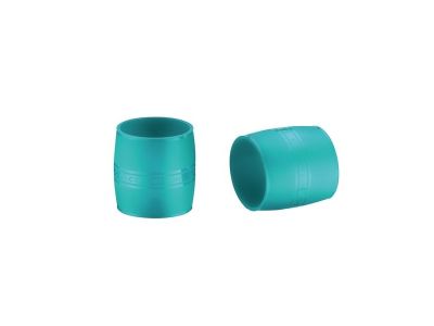 CICLOVATION end ring for wrap, turquoise, 2 pcs.