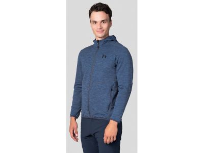 Hannah Damar Hoody mikina, blue shadow mel