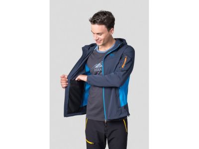 Hannah Seumas jacket, midnight navy/brilliant blue