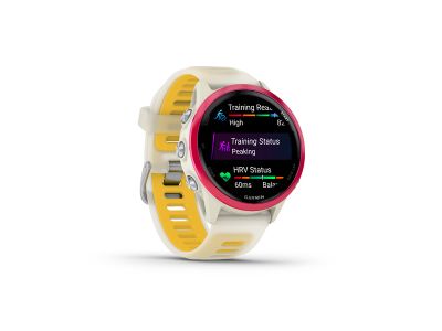 Garmin Forerunner 570 sportovní hodinky, 42 mm, Bone/Raspberry/Mango