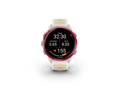 Garmin Forerunner 570 sportovní hodinky, 42 mm, Bone/Raspberry/Mango