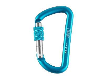 Carabinieră LACD Accessory Biner Screw, 80 mm, albastru