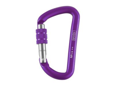Carabinieră LACD Accessory Biner Screw, 80 mm, violet