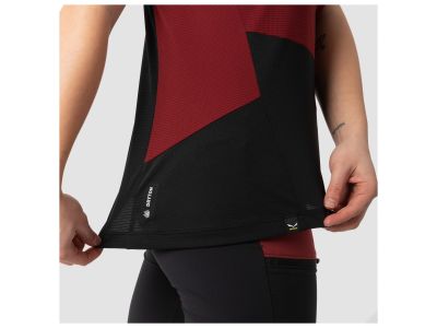 Salewa PUEZ SPORTY DRY női póló, syrah zöld