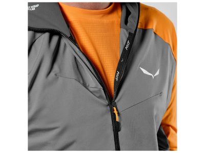 Salewa NXT Hybrid félcipzáras pulóver, csendes árnyalatú