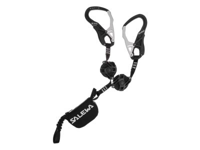 Salewa Ergo Zip Via Ferrata Szett esésgátló, fekete