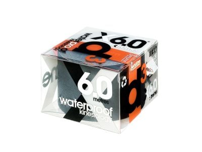 D3 X6.0 Xtreme vodeodolný kineziologický tejp, 50 mm, čierna