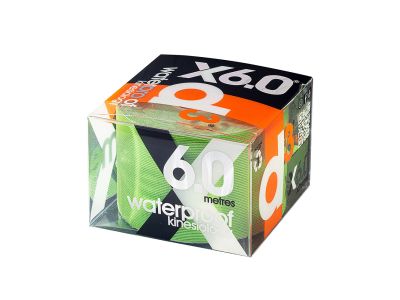 D3 X6.0 Xtreme vodeodolný kineziologický tejp, 50 mm, limetková