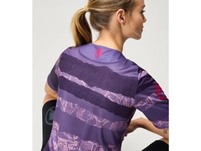 Endura LTD Parchwork dámský dres, bramble