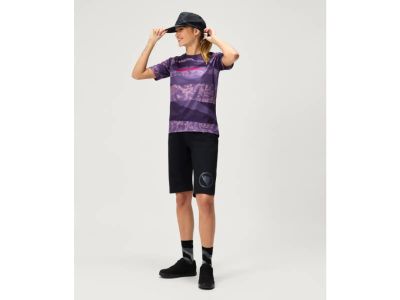 Endura LTD Parchwork dámský dres, bramble