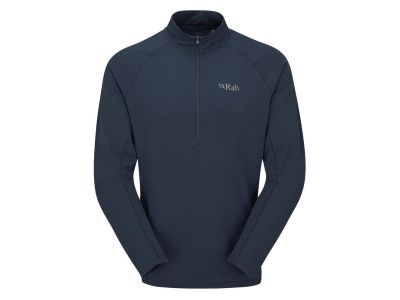 Rab Sonic LS Zip T-shirt, tempest blue