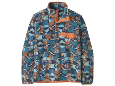 Patagonia LW Synch Snap-T P/O Sweatshirt, Schwalbenschwanz-Geo: immer noch blau