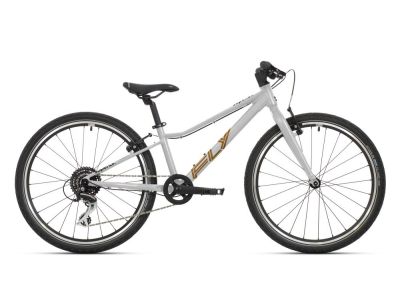 Bicicletă pentru copii Superior FLY 24 VB, argintiu mat