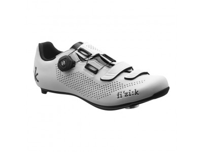buty rowerowe fizik R4B - biało-czarne