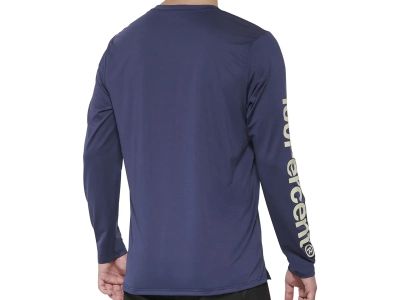 Koszulka rowerowa 100% Airmatic, indygo