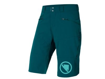 Pantaloni scurți Endura SingleTrack II, albastru Barra