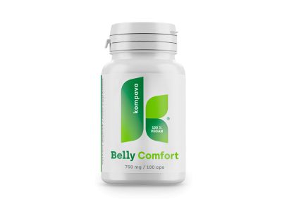 Kompava Belly Comfort výživový doplnok, 750 mg/100 kps