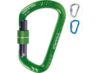 CAMP Guide XL Lock Karabiner, grün