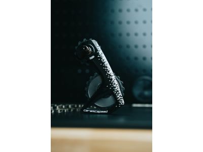 CeramicSpeed ​​OSPW RS ALPHA derailleur arm for Shimano 9250/8150, Argent Special Edition, Silver