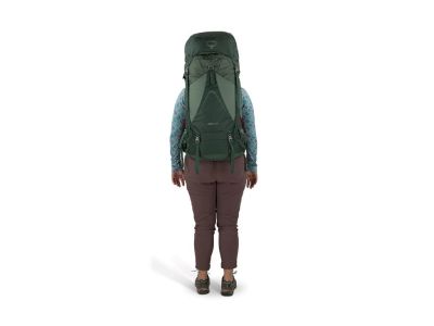 Rucsac Osprey Aura Ag LT 65 pentru femei, 65 l, verde koseret/darjeeling de primăvară