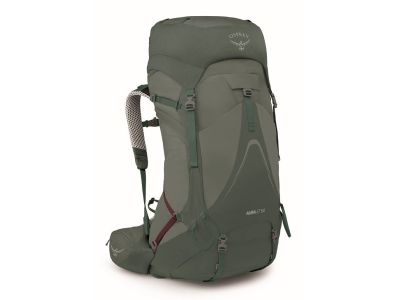 Rucsac Osprey Aura Ag LT 65 pentru femei, 65 l, verde koseret/darjeeling de primăvară