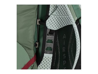 Rucsac Osprey Aura Ag LT 65 pentru femei, 65 l, verde koseret/darjeeling de primăvară